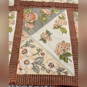 Vintage Floral Patchwork  Cloth Napkin Set